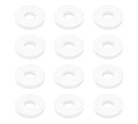 LT Easiyl 12PCS Bait Pump Washers OD 20mm ID 8mm Thickness 3mm Silicone Rubber Lure Pump Washers for Bait Pumps with Bore Diameter 22mm
