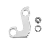 LT Easiyl 1PC Bike Derailleur Hanger Compatible with UNION GH-012 38x54.5mm Bicycle Tail Hook Rear Derailleur Hook With Screws Silver
