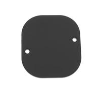 LT Easiyl 1x Guitar Output Jack Cavity Cover 54x49x2mm Compatible with Ibanez RG Black