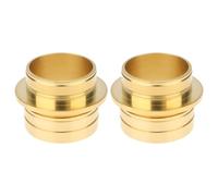LT Easiyl 2 PCs 25mm Brass Woodturners Threaded Insert for Craft Projects Egg Boxes Secret Compartments