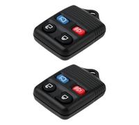 LT Easiyl 2 PCs 4-Button Remote Key Fob Case LJE2610-BB Compatible with JAGUAR X308 XJR XKR XJ8 XK8