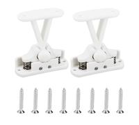 LT Easiyl 2 PCs RV Door Retainer Catch T Type RV Door Stop Compatible with Elddis Compatible with Coachman CDR6 75x71x57mm Hole Center Spacing 60mm/40mm