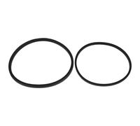 LT Easiyl 2 Pcs Tractor Water Pump Fan Belt & Dynamo Belt 12.7x730mm 16.5x830mm Compatible with International Harvester B250 B275 B414