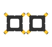 LT Easiyl 2 Pieces CPU Cooling Fan Holder for Desktop Computers Compatible with LGA1700 LGA1200 LGA115x 91 x 13.7 mm Hole Spacing 75/78 mm Back Plate Adjustable Motherboard