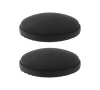 LT Easiyl 2 Pieces Silicone Button Switch Gasket Accessories Replacement Part 108-000-034 Compatible with Maglite C/D Torch Black