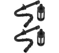 LT Easiyl 2 Set Fuel Petrol Line Hose Pipe Filter 11283587701 Compatible with Stihl MS341 MS361 MS440 MS460 044 046