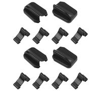 LT Easiyl 2 Sets Car Wiper Blade Cover Card Caps Clamp Fastener Clips for Various Cars 8.5x14x19.5mm/15.6x17.5x11.5mm