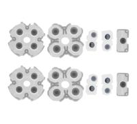 LT Easiyl 2 Sets Rubber and Silicone Controller Button Pads Compatible with Playstation 5 1st Generation