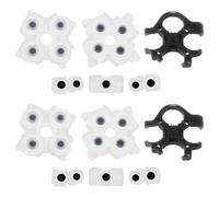 LT Easiyl 2 Sets Rubber and Silicone Controller Button Pads Compatible with Playstation 5 2nd Generation