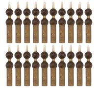 LT Easiyl 20pcs Carp Helicopter Rig Tube 35x5mm Aperture 1mm Helicopter Sleeves & Beads Terminal Fishing Tackle Carp Fishing Tackle Tool for Fishing