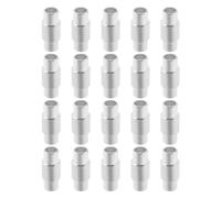 LT Easiyl 20pcs Inline Skates Spacer Wheel Bearing Spacers Aluminium Alloy Inline Speed Spacer Bearing Spacers for Inline Rollerblade & Roller Skates