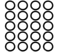 LT Easiyl 20Pcs Water Pump Inlet Seals O-Rings Nitrile Rubber O-Rings Compatible with Crystal Mk2 Compatible with Watermaster 21x15x3mm Black