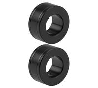 LT Easiyl 2pcs Bike M6 Titanium Alloy Screw Washer 6.1x11x5.2mm Black for Disc Brake Caliper XT
