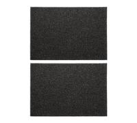 LT Easiyl 2PCS Black Air Filter Pads Air Filter Foam Sponge Sheet Dust Pad Foam Filter Mat 30x21x1cm Air Filter Foam Pad for Car Motorcycle Motorbike Engine