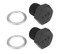 LT Easiyl 2Pcs Car Oil Drain Screws 005565S N90288901 M14x1.5mm Compatible with VW