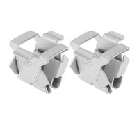 LT Easiyl 2Pcs Car Sun Visor Clip 5G0867633 Compatible with Volkswagen Compatible with Audi 8x15.2x17.3mm