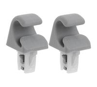 LT Easiyl 2PCS Car Sun Visor Clip Hook Bracket 74348-06030 Compatible with Camry 2002-2008 Compatible with Corolla 2003-2008