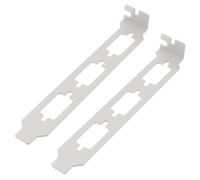 LT Easiyl 2pcs Computer Network Card Three-hole DB9VGA Full-Height Baffle Bracket 12CM