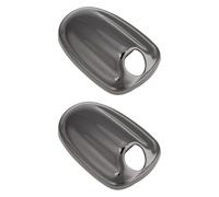LT Easiyl 2pcs Gloss Black Washer Nozzle Covers Left & Right Compatible with MINI F55 F56 F57 Cooper S JCW