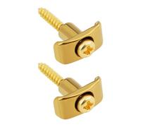 LT Easiyl 2pcs Gold String Guides with Screws Compatible With Fender Stratocaster Compatible With Telecaster Guitars