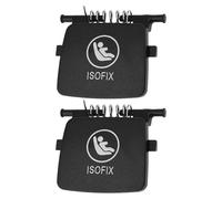LT Easiyl 2pcs Rear Seat Isofix Cover Panel 52207474100 Compatible with BMW X3 X4 G01 G02 2018-2021