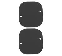 LT Easiyl 2x Guitar Output Jack Cavity Cover 54x49x2mm Compatible with Ibanez RG Black