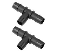 LT Easiyl 2x T-Type Three-Way Coolant Pipe Connection Joint 16x16x16mm 00066 P751096 Compatible with Metalcaucho Automotive Engine Coolant