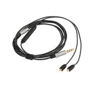 LT Easiyl 3.5mm Audio Cable with Mic Volume Control Compatible with Shure SE215/SE425/SE535/SE846/UE900 Compatible with MMCX Most Socket Headphones