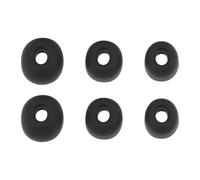 LT Easiyl 3 Pairs Silicone Ear Tips Compatible with Redmi Buds6 Pro 5 Pro Black (S/M/L)