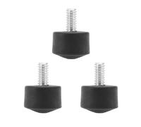 LT Easiyl 3PCS Anti-Slip Rubber Tripod Foot Spikes Compatible with 1/4 Inch Thread Size Monopod Camera Rubber Legs Feet Replacement Parts Black