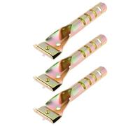 LT Easiyl 3pcs Heavy Duty Carbon Steel Paint Scraper for Removing Paint Glue Wood Rust (Without Blade)