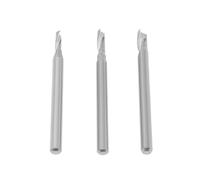 LT Easiyl 3Pcs Spiral Upcut Router Bits 1/8 Carbide Tungsten Steel Router Drill Bits for MDF PVC Acrylic Solid Wood Particle Board Plywood