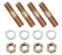 LT Easiyl 4 Set 5/8" UNF to UNC Tractor Drawbar Mounting Stud Kit 81623 Compatible with Ferguson TE20 TEA20 TED20 TEF20