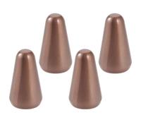 LT Easiyl 4pcs Guitar 5 Way Pickup Switch Tip Metal Switch Knob Compatible with Fender Strats Compatible with ST Guitars Compatible with Oak Grigsby Switch (Antique Copper Red)