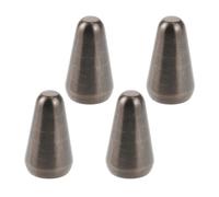 LT Easiyl 4pcs Guitar 5 Way Pickup Switch Tip Metal Switch Knob Compatible with Fender Strats Compatible with ST Guitars Compatible with Oak Grigsby Switch (Gunmetal Black)