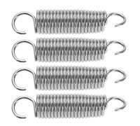 LT Easiyl 4PCS Pedal Spring Pedal Return Spring Foot Pedal Spring Length 6.1cm Replacement Bass Drum Foot Pedal Spring for Percussion Instrument Parts
