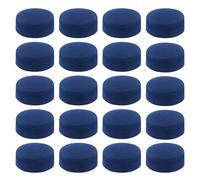 LT Easiyl 50PCS 9mm Blue Cue Tips Pool Billiard Replacement Tips Leather Snooker Pool Cue Tips for Billiard Cues Pool Cues and Snooker