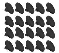 LT Easiyl 50PCS Bonnet Insulation Bumper Trim Panel Retainer Clips Compatible with Toyota Lexus OE 90467-09050 23.8x14.5x9mm Hood Insulation Fasteners Black