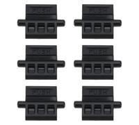 LT Easiyl 6Pcs Battery Lock Compatible with Baofeng UV-5R UV-5RA UV-5RE BF-F8HP Black