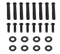 LT Easiyl 8pcs Chassis Fan Radiator Fixing Screws Model WT01 Suitable for PC Black