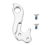 LT Easiyl Bike Derailleur Hanger GH-085 Derailleur Hook Bicycle Rear Tail Hook Aluminum Alloy With 2 Screws Compatible with Marwi Compatible with Cube Wheel, Silver