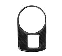 LT Easiyl Car Carbon Fiber Headlight Control Cover Trim Sticker 103 * 63mm Compatible with Audi TT 2008-14