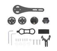 LT Easiyl Carbon Fiber Bike GPS Computer Mount Holder Compatible with Garmin Compatible with Bryton Integrated Handlebar,130mm