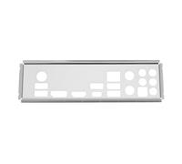 LT Easiyl Computer AC I/O Shield Stainless Steel 16.3 * 5cm Compatible with MSI MPG Z390 Gaming Edge Silver