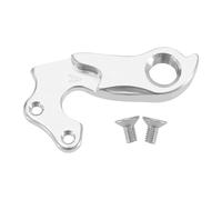 LT Easiyl Mech Derailleur Hanger Derailleur Hook Bicycle Tail Hook Rear Derailleur Hook Aluminum Alloy With 2 Screws Compatible with Planet X Silver