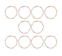 LT Easiyl Pack of 10 A-5 Guitar Strings, Guitar A-Strings, 85 cm, Acoustic Guitar Strings, Folk Guitar Strings, Rust Resistant Copper Strings, Replacement Guitar Strings