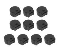 LT Easiyl Pack of 10 Clarinet Rubber Thumb Rest Thumb Cushion Cushion Protector Thumb Pads Protection Accessories Suitable for Most Clarinet, Black