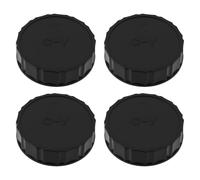LT Easiyl Pack of 4 Camera Lens Caps Rear Caps Compatible with Contax Compatible with Yashica Lenses