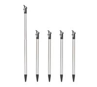 LT Easiyl Pack of 5 Retractable Replacement Metal Stylus Pens Regular Stylus Touch Pen Compatible with Nintendo New 3DS XL
