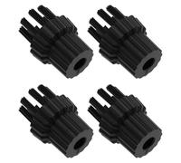 LT Easiyl Set of 4 Replacement Nylon Brushes with M8 Thread Compatible with H20 X5 Steam Mops, Multi-Surface Cleaning